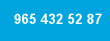 965 432 52 87 965 432 52 87